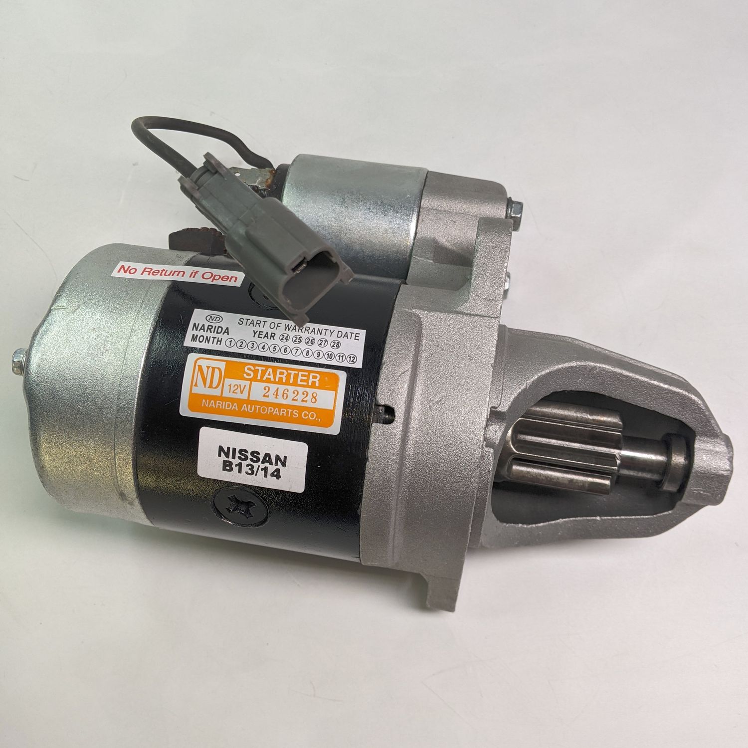 Narida Starter Fits Nissan Sentra B13 B14 GA13 GA14 GA15 GA16