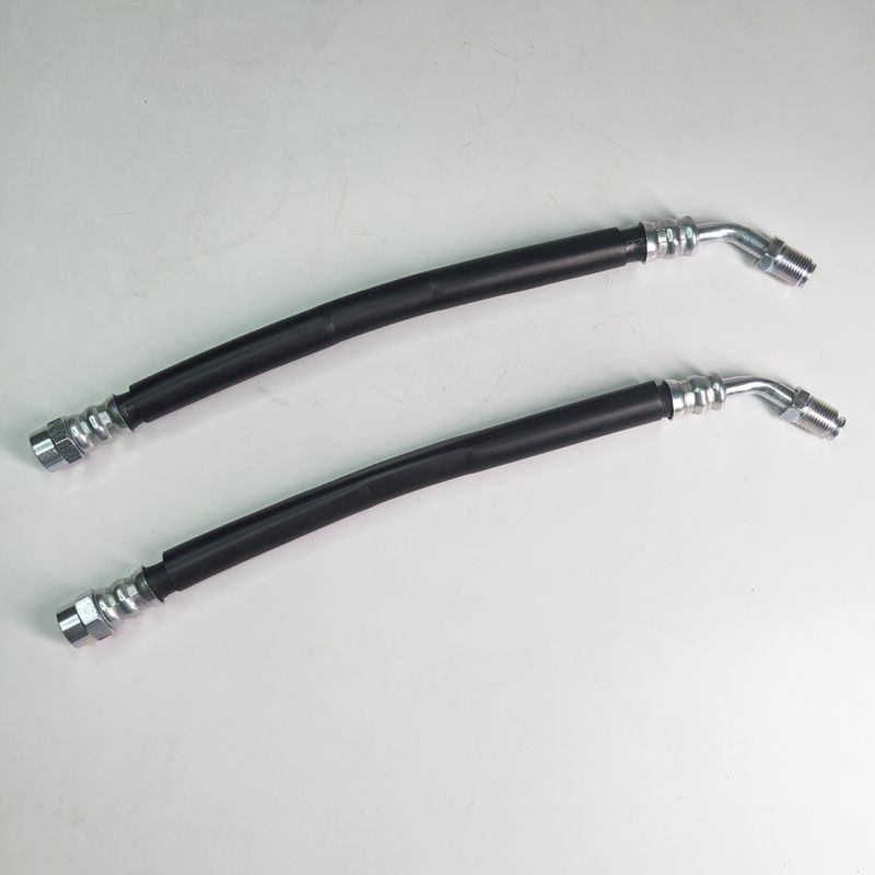 Oil Cooler Feed &amp; Return Hose Fits Mitsubishi Adventure Triton Pajero L200 L300 L400 4D56
