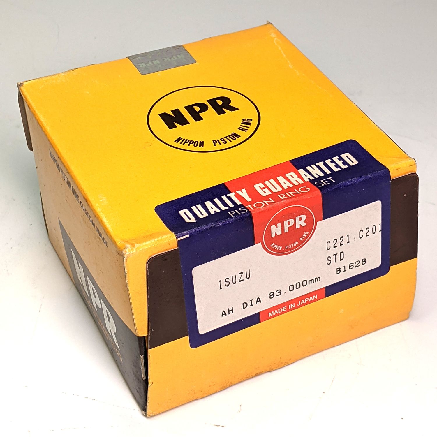 NPR Piston Ring Set Fits Isuzu C221 C201
