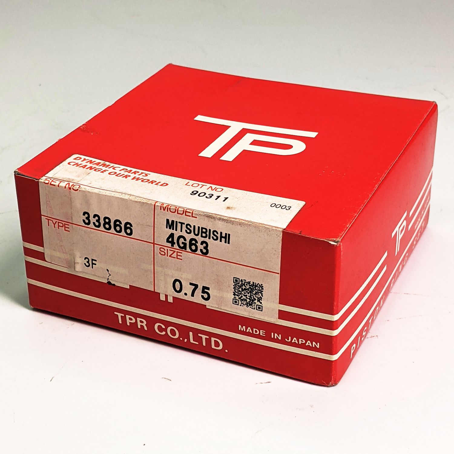 TP Piston Ring Set Fits Mitsubishi Galant Pajero 4G63 G63B .75 mm Oversize