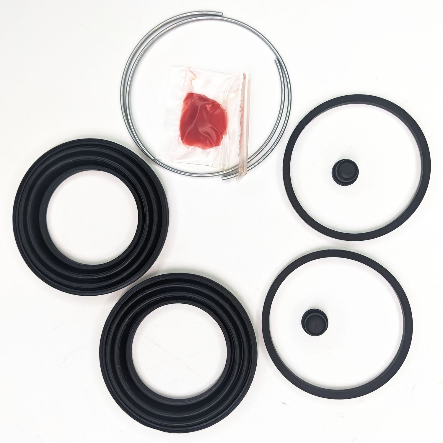 FIC Front Brake Disc Caliper Seal Repair Kit MB699175 Fits Mitsubishi Galant E35 Mirage CD5A CD9A