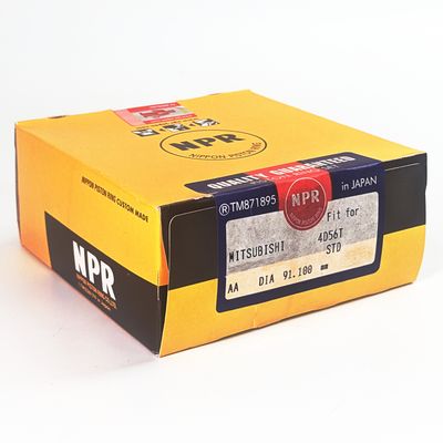 NPR Piston Ring Set Fits Mitsubishi Triton Strada L200 16-Valve 4D56U