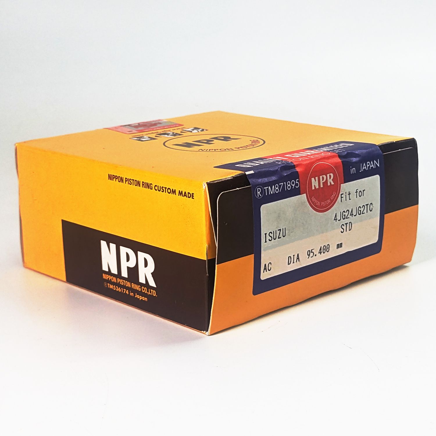 NPR Piston Ring Set Fits Isuzu 4JG1 4JG2 4JG2T