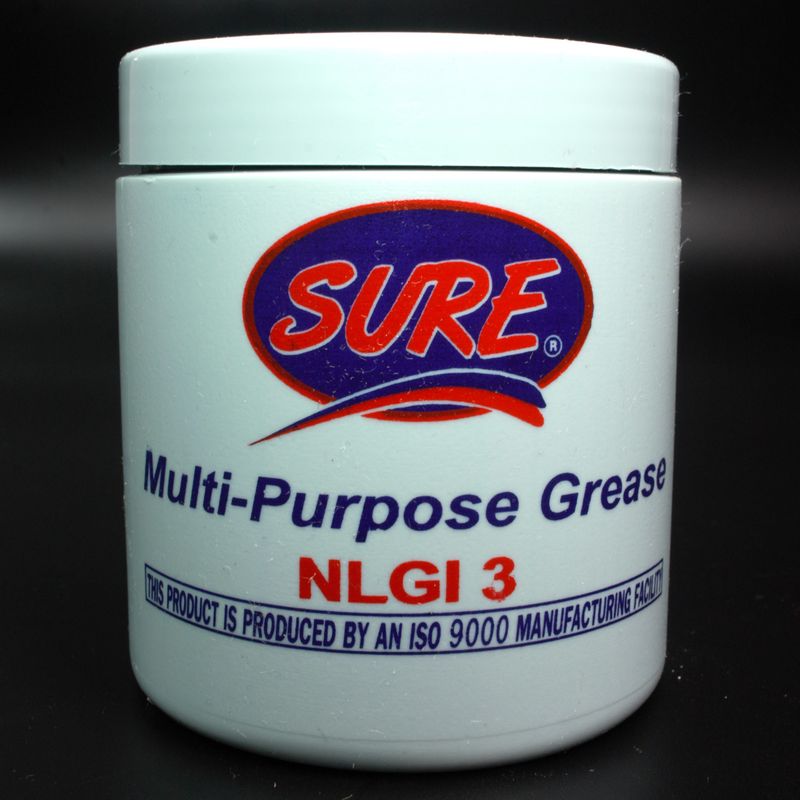 Sure Multipurpose NLGI 3 Grease Fits Car Truck Motorcycle Bicycle