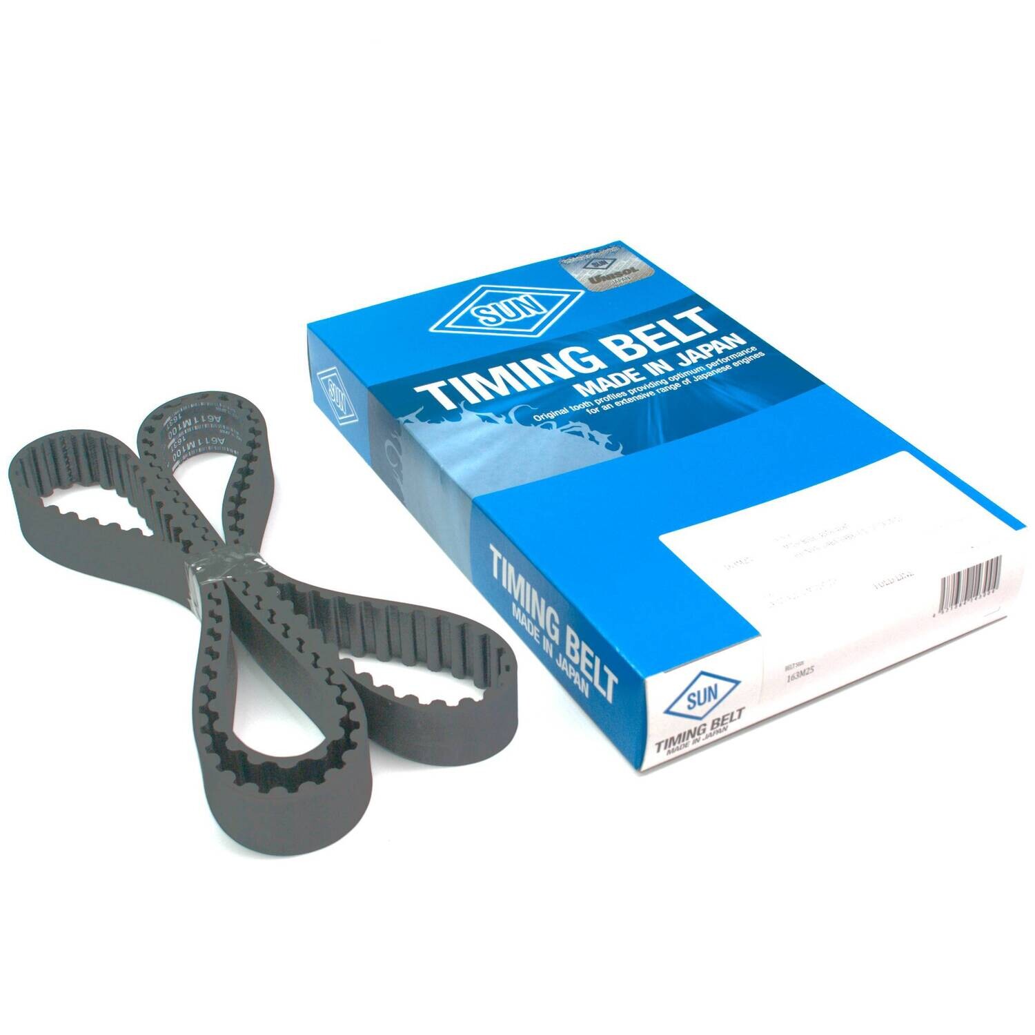 Sun 163x25 mm 163ZBS25 Timing Belt Fits Mitsubishi 4D55 and old Model 4D56