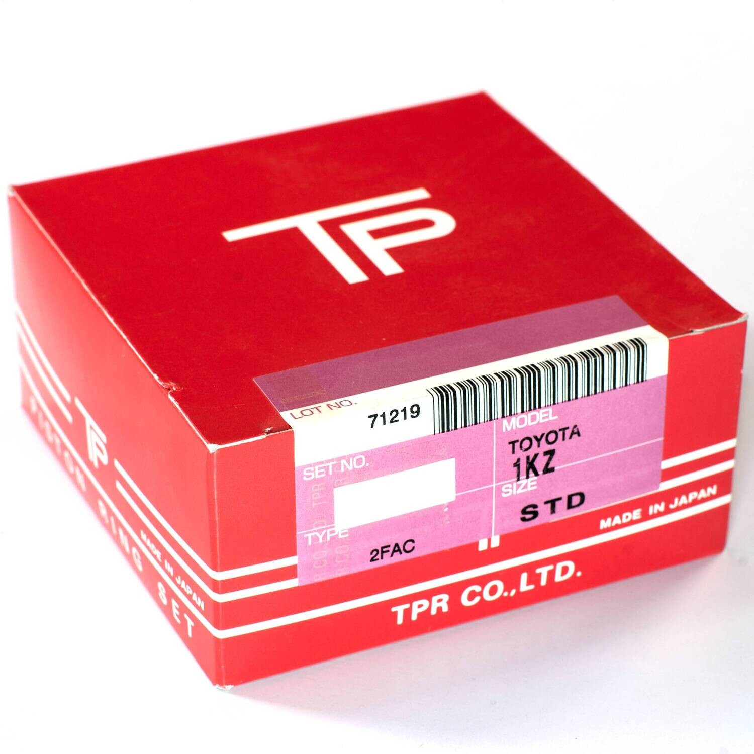 TP Piston Ring Set Fits Toyota Land Cruiser Prado HiAce Hilux 1KZ-TE