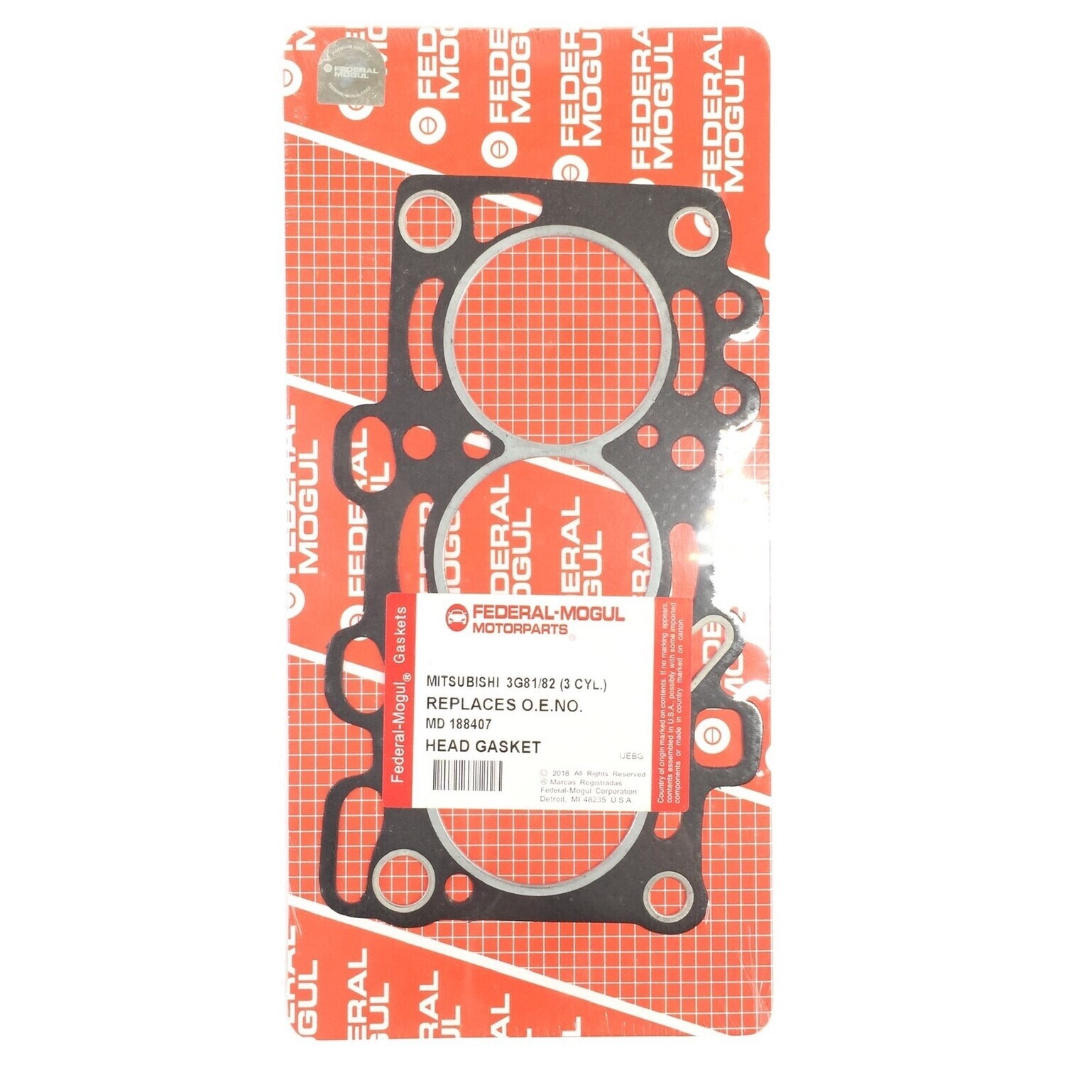 Federal Mogul Cylinder Head Gasket Fits Mitsubishi 3G81 3G82