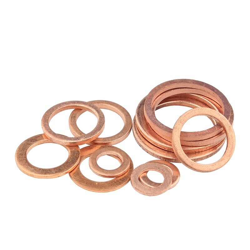Pure Copper Washer Fits Car Truck Motorcycle M6 M8 M10 M12 M14 M16 M18 M20 M22 M24 M26