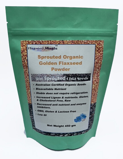 Sprouted Flaxseed and Chia seed Blend 450 g
