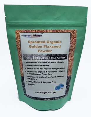 Sprouted Flaxseed and Chia seed Blend 450 g