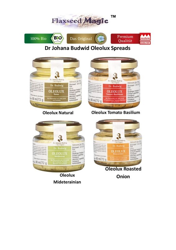 OLEOLUX The healthy spread; Healthy butter Substitute