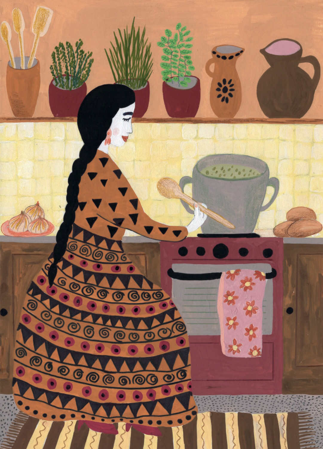 Ansichtkaart Mexicaanse keuken