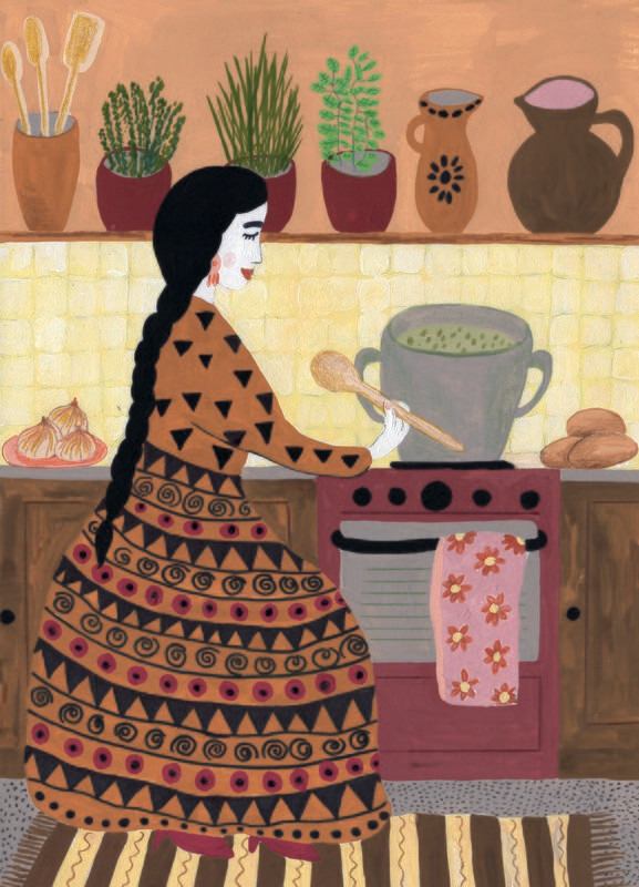 Ansichtkaart Mexicaanse keuken