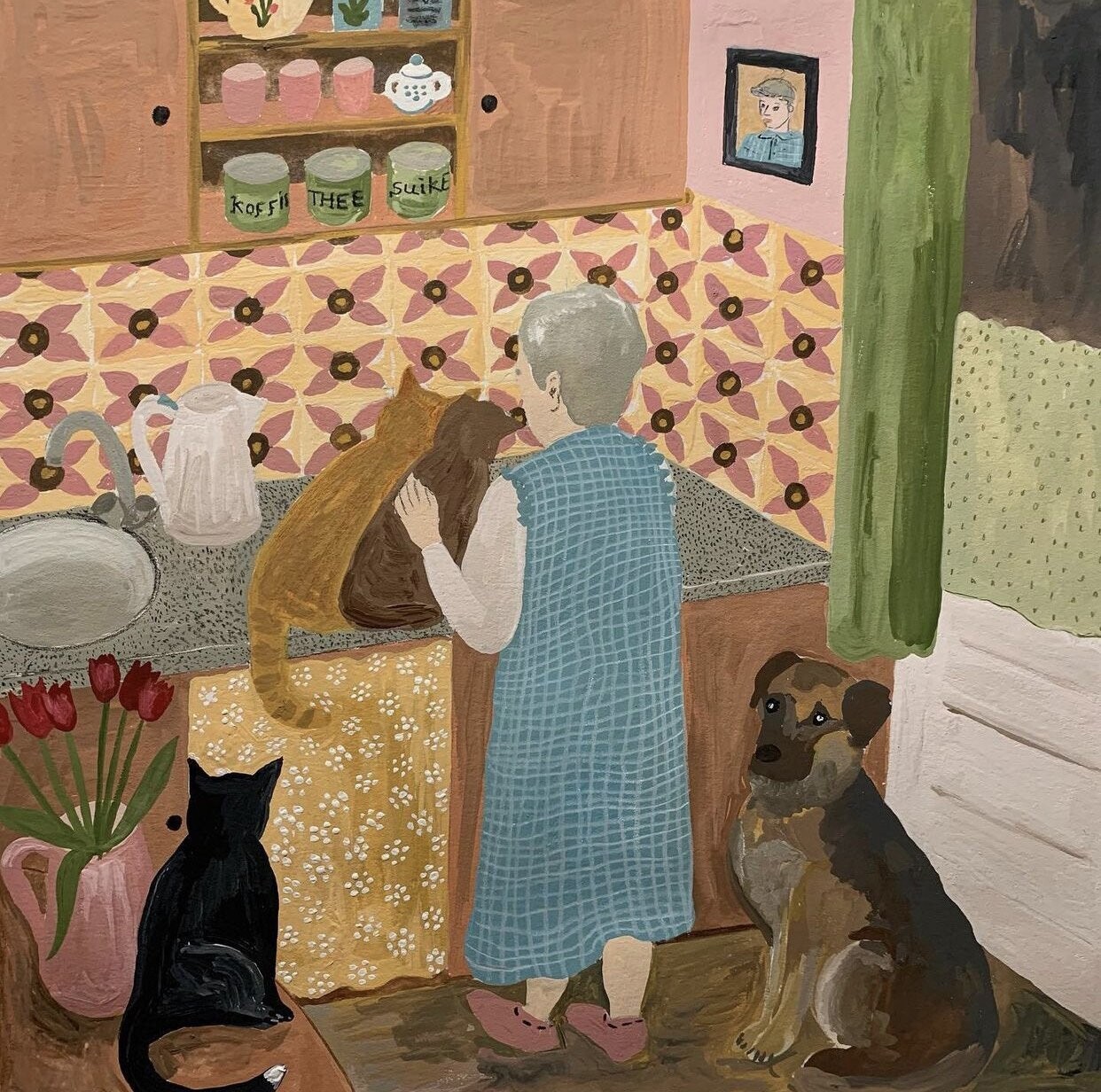 Kaart 'Oma in de keuken'