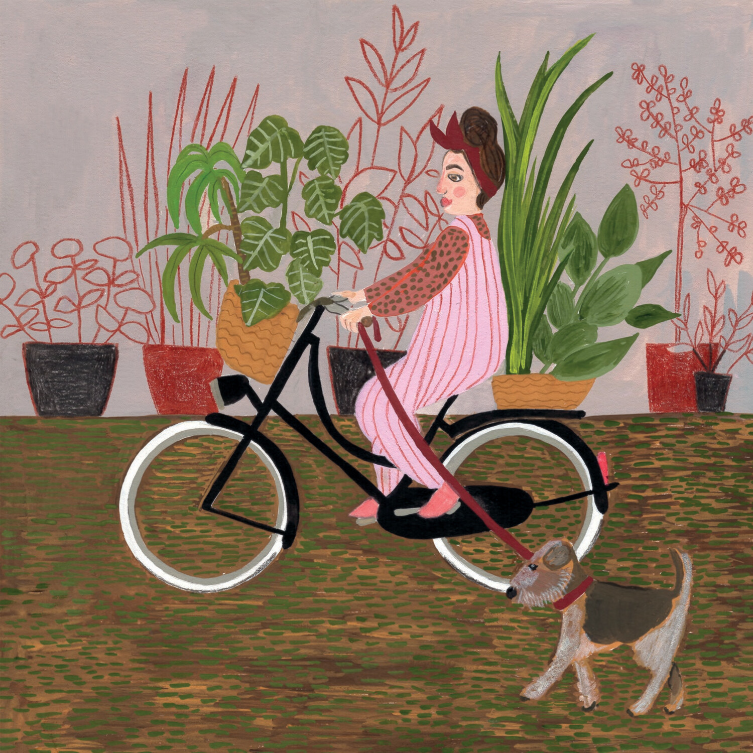 Kaart 'Op de fiets'