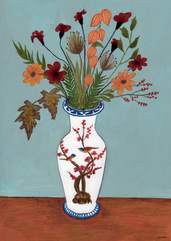 Print "Herfstboeket"