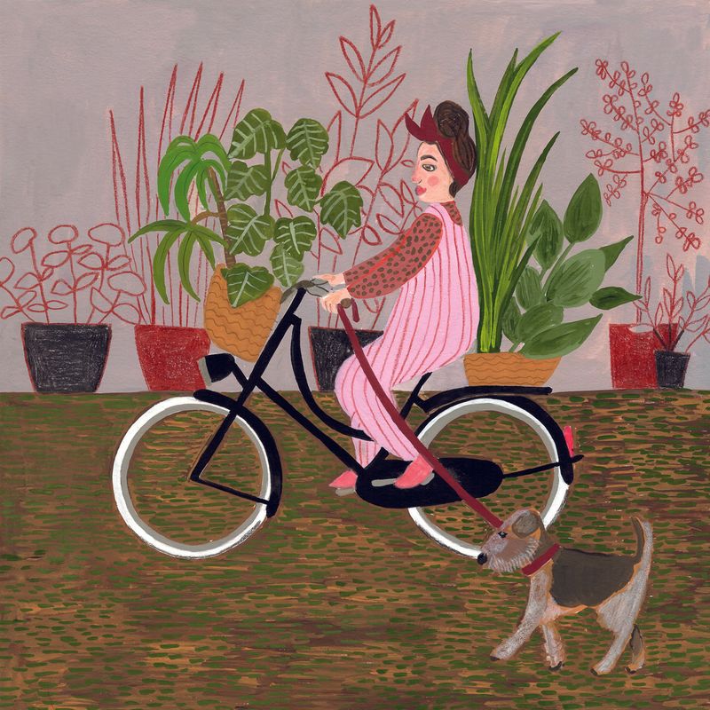 Print Op de Fiets