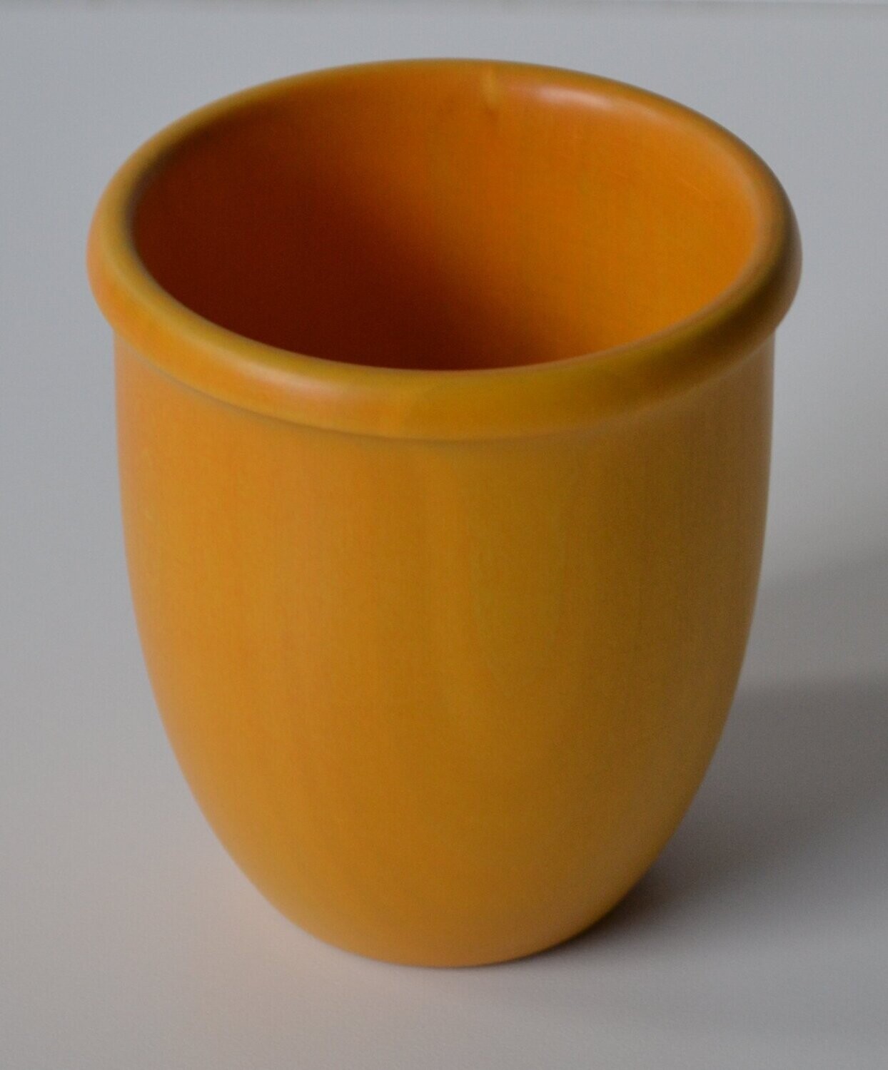 Bicchiere in legno, Colore: Giallo