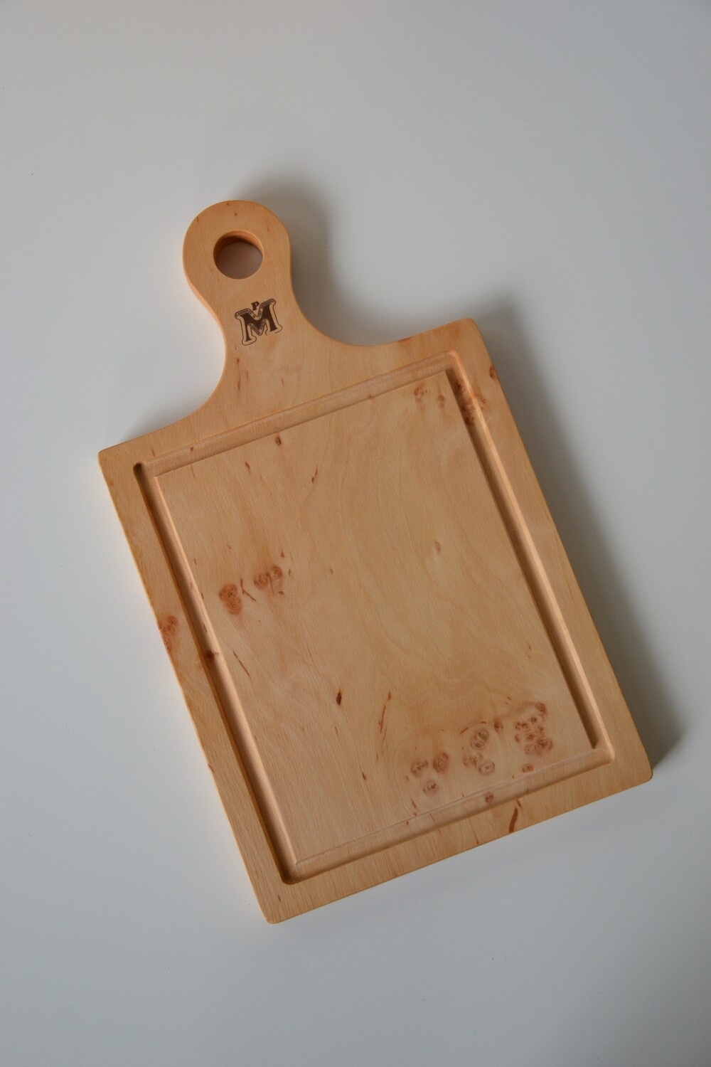 Tagliere con manico, Dimensioni: cm 20 x 35 x h1,5