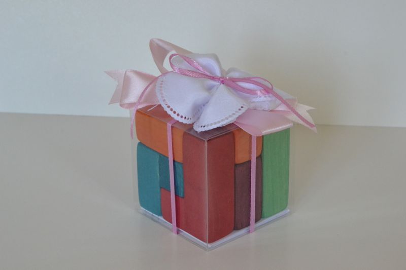 Cubo "Tetris" cm 8x8