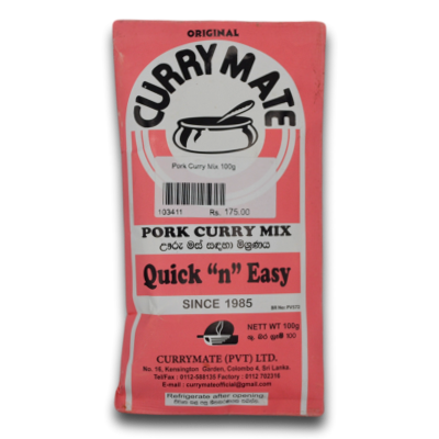 Currymate Pork Curry Mix 100g
