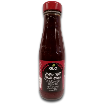 GLO Extra Hot Chilli Sauce 200g