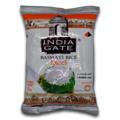 India Gate Basmati Rice Excel 1kg