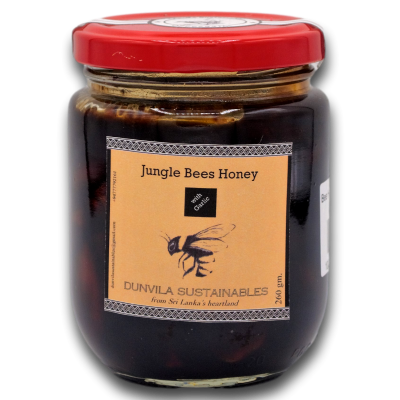 Jungle Bees Honey with Garlic 260g