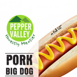 Pork Big Dog (12" x 4pcs)700g