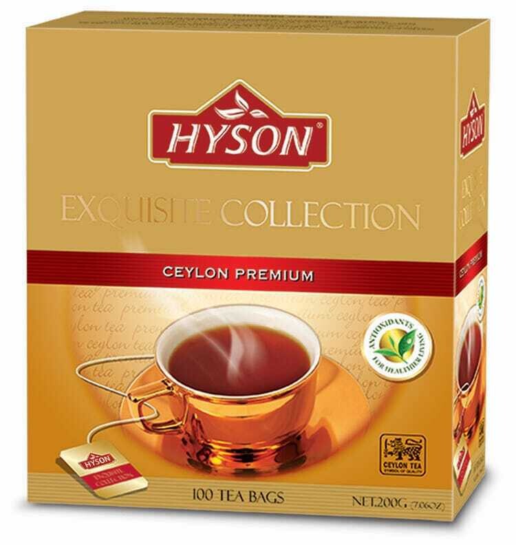 Hyson Black Tea 100bags (25bags x 4)