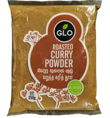 GLO roasted curry powder 250g