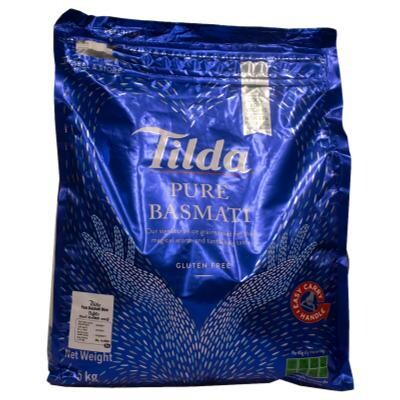 Tilda Pure Basmati Rice - 5kg
