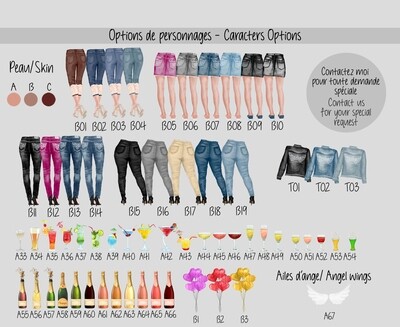 Portrait d&#39;amitié | Cadeau de Soeurs  | Cadeau d&#39;anniversaire