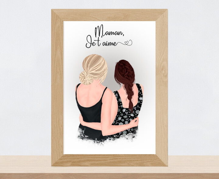 Portrait de mère et fille(s), meilleures amies | Fête des mères, anniversaire