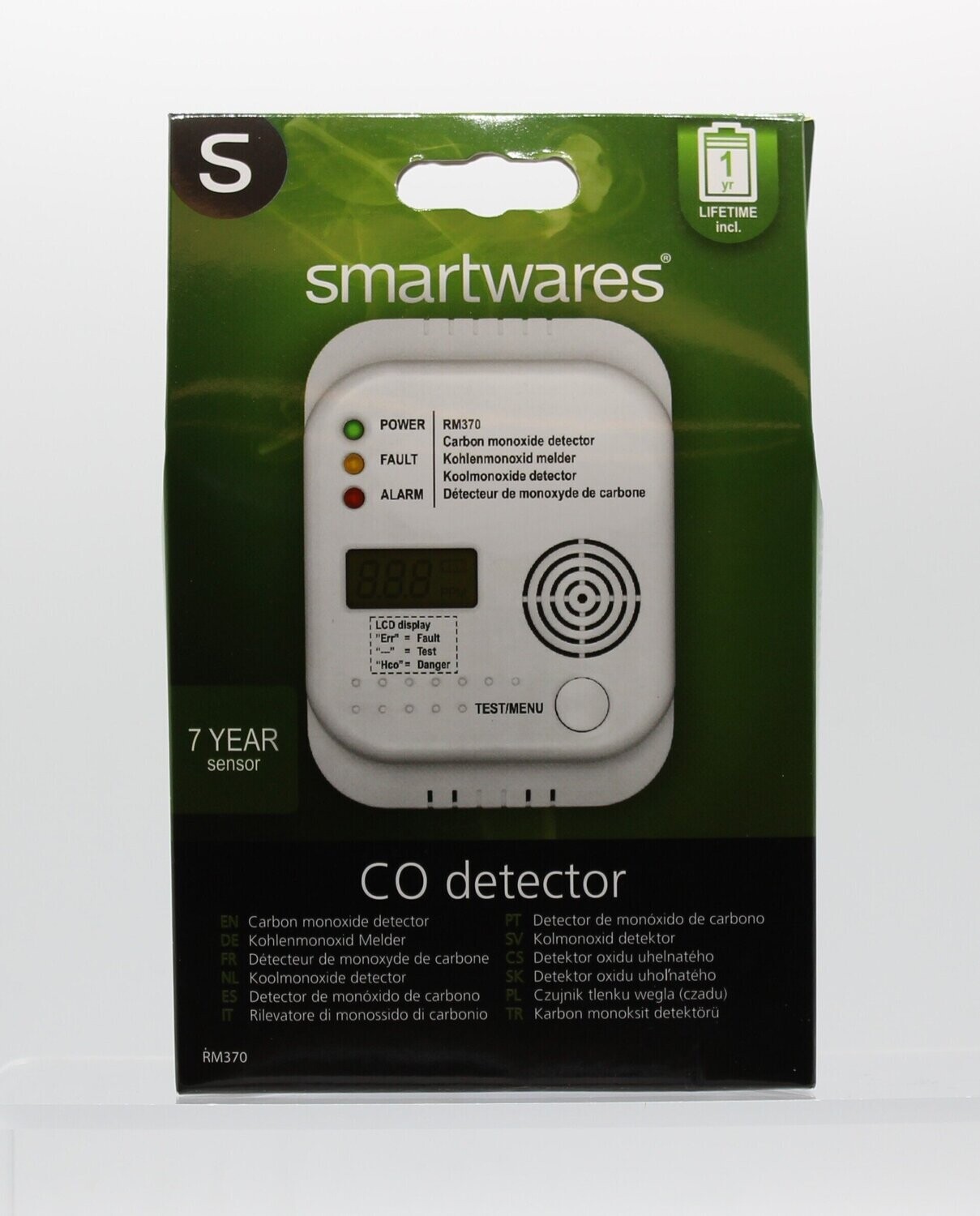 Smartwares koolmonoxide detector