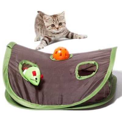 Educational 9 Holes Tunnel Cats Toys