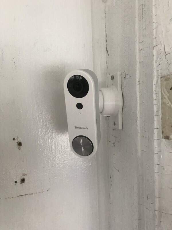 Simplisafe Doorbell Swiveling Bracket 90 Degree Mount