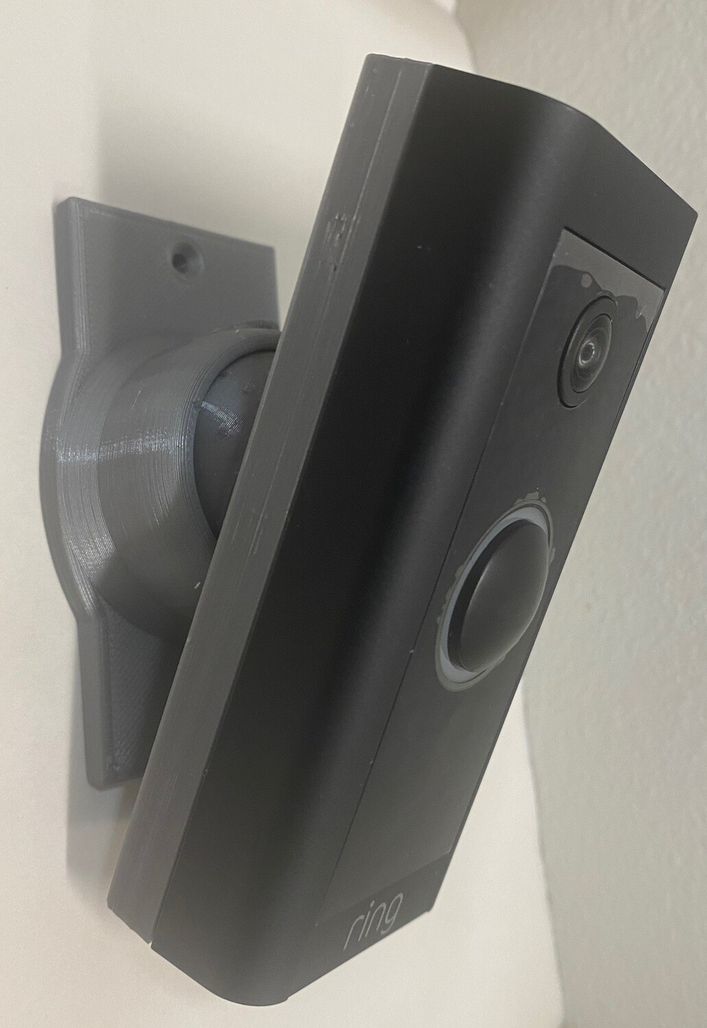 Doorbell Mount Bracket Fully Adjustable 35 Degree Mount Bracket for Straight Installation that need Minor Adjustment to Angle - Ring Wyze Logitech SimpliSafe or any other doorbell