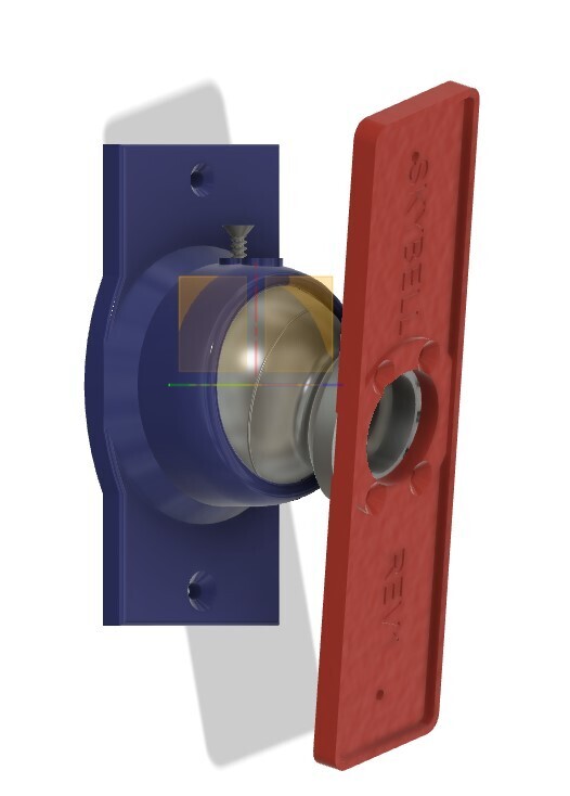 FrontPoint / Skybell Doorbell 0-35 degree Swivel Adjustable Mount