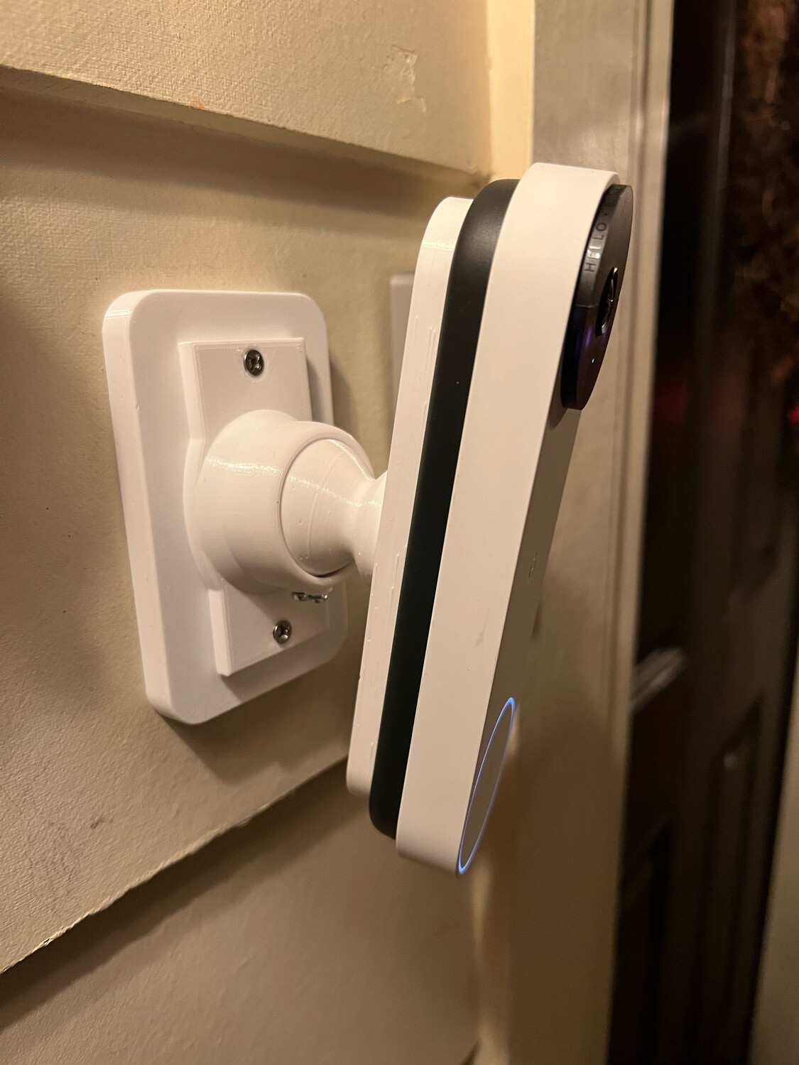 Google Wired Generation 2 Doorbell 35 Degree Swivel Tilting Mount Bracket