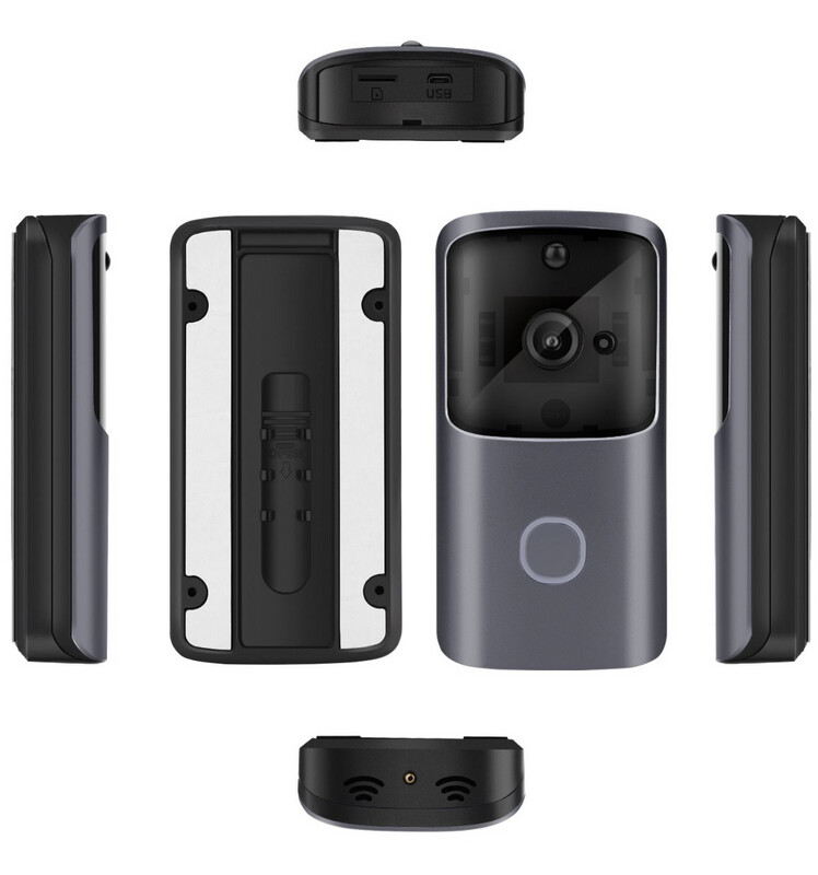 Wifi Video Doorbell 90 Degree Swivel Tilting Mount - Generic V5 Many Brands