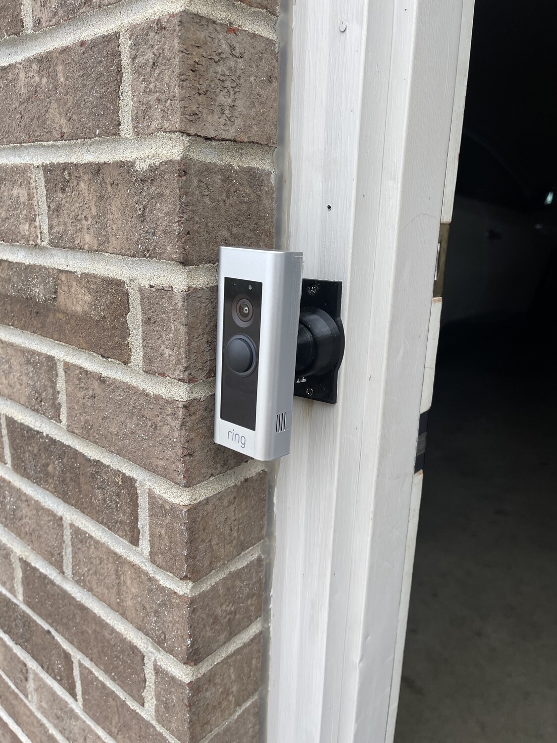 Doorbell Mount Bracket Fully Adjustable 35 Degree Mount Bracket for Straight Installation that need Minor Adjustment to Angle - Ring Wyze Logitech SimpliSafe or any other doorbell