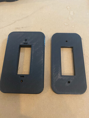 Custom Backplate For Elite Doorbells