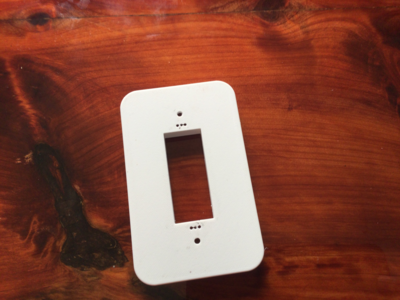 Custom Backplate For Elite Doorbells