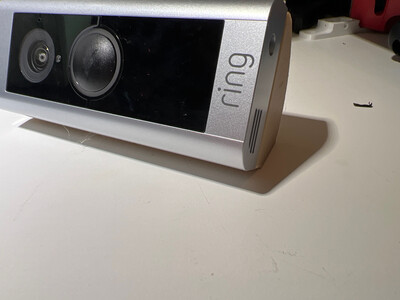 60 Degree Ring Pro2 Doorbell Wedge / Corner Mount Narrow 3/4in Wide Mounting Area. 