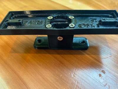 Anker Eufy Doorbell Fixed Mount Slim INSTALL ANYWHERE Siding/ Trim- Fits exactly where old doorbell fit.-NO NEW HOLES - Angle Adjustment Available from 0-90 Degree Horizontal &amp; 0-20 Degree Vertical