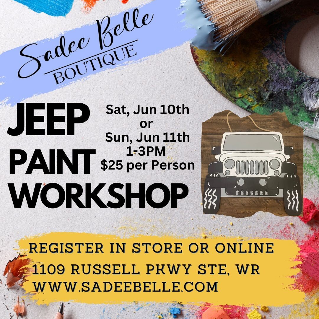 Jeep Paint Workshop