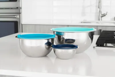 3 Piece Mixing Bowls with Lids