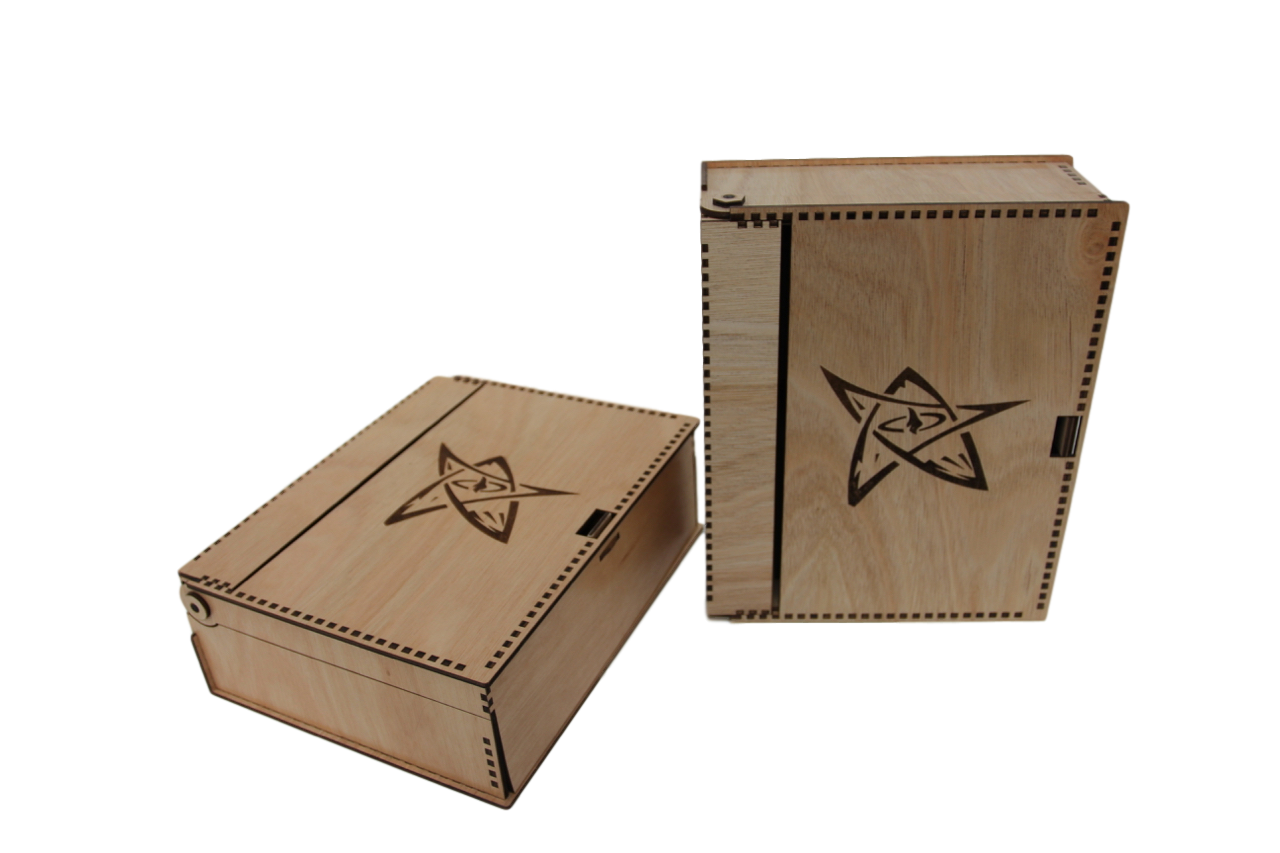 ARKHAM HORROR CARD GAME BOOK BOX FOR CARDS ONLY