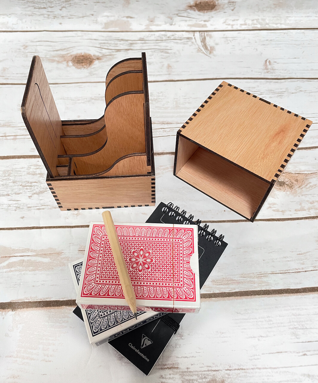 DIGITAL DXF DOWNLOAD FILE FOR THE POCKET CARD BOX